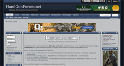 Desktop Screenshot of handgunforum.net